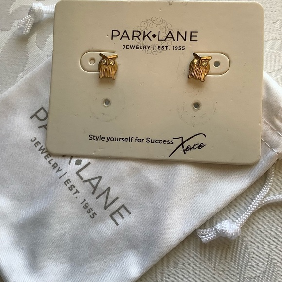 Park Lane Hoot Owl  Earrings 18k GOLD plated - Picture 4 of 10